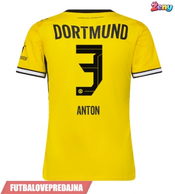 Lacne Ženy Futbalové dres Borussia Dortmund Waldemar Anton #3 2026-27 Krátky Rukáv - Domáci